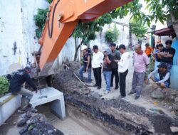 Pemerintah Kota Bandar Lampung Buat Saluran Air Baru di Panjang Utara 