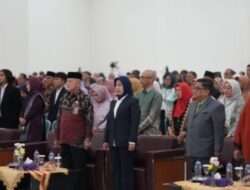 Rektor Unila Hadiri Pengukuhan 15 Guru Besar UIN Raden Intan Lampung