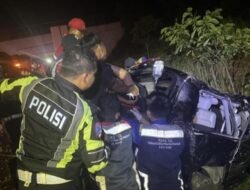 Kendarai Landcruiser, Anak Mantan Gubernur Lampung Alami Laka di Tol Terpeka