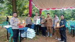 Polres Serang Tanam Jagung di Ponpes Sohibul Muslimun, Dukung Ketahanan Pangan