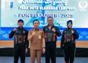 Pemprov Lampung Lepas 80 Atlet untuk Berlaga di PON Beladiri II-2025 Kudus