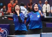 Lampung Ukir Prestasi, Tenis Meja Beregu Putri Raih Medali Perunggu Pornas Korpri 2025