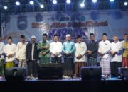 Ada Ustadz Solmed, Bupati dan Wabup Pringsewu Hadiri Tabligh Akbar Ponpes Nurul Huda Al-Mu’alim