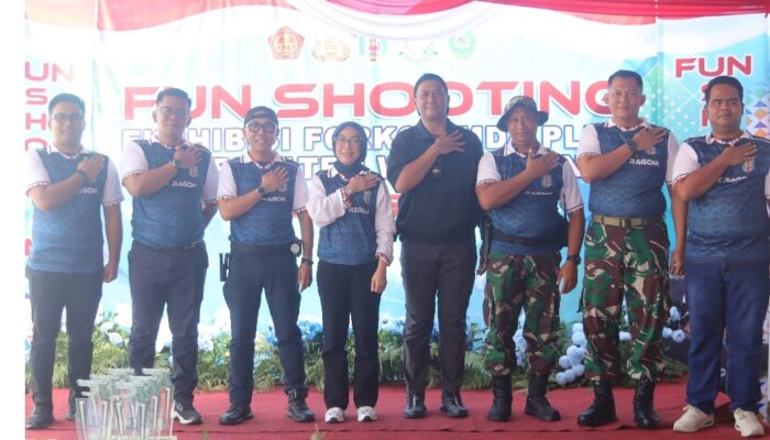 Dukung Kebersamaan dan Sinergi, Bupati Ayu Ikuti Fun Shooting Forkopimda Plus Way Kanan Cup 2025