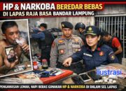 LEMAHNYA PENGAWASAN DI LAPAS KELAS I RAJA BASA BANDAR LAMPUNG HP DAN NARKOBA DIDUGA BEREDAR BEBAS DI DALAM SEL