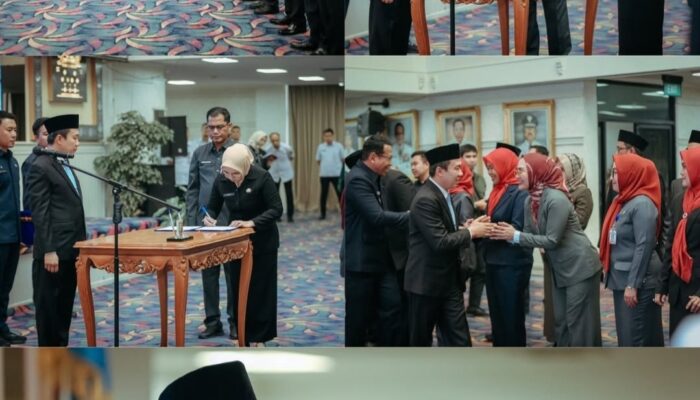 31 Pejabat Pemprov Lampung Dilantik, Marindo Tekankan Integritas sebagai Fondasi Pelayanan Publik yang Berkualitas