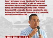 Komisi V DPRD Lampung Dukung “Kamis Beradat”, Perkuat Identitas Budaya di Ruang Publik