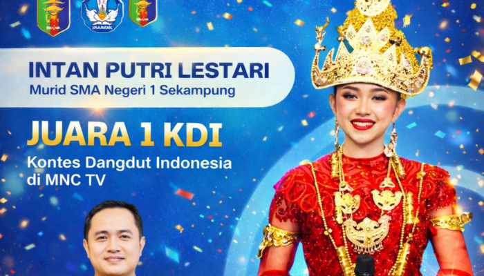 Kadis Pendidikan Thomas Amirico Apresiasi Prestasi Intan Putri Lestari Juara 1 KDI