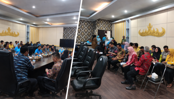 Dinas Perkimtan Lampung Tengah Ikuti Entry Meeting BPK di Pemda
