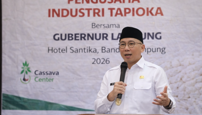 Gubernur Lampung Perkuat Sinergi Industri Tapioka Nasional untuk Dukung Petani Singkong