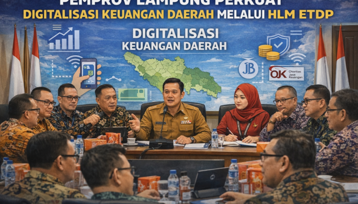 Pemprov Lampung Perkuat Digitalisasi Keuangan Daerah Melalui HLM ETDP