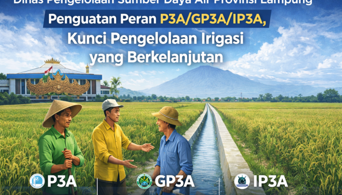 Penguatan Peran P3A/GP3A/IP3A, Kunci Pengelolaan Irigasi yang Berkelanjutan