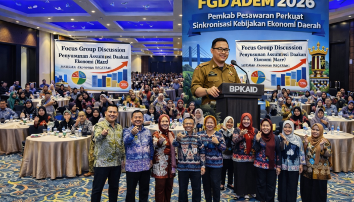 FGD ADEM 2026, Pemkab Pesawaran Perkuat Sinkronisasi Kebijakan Ekonomi Daerah