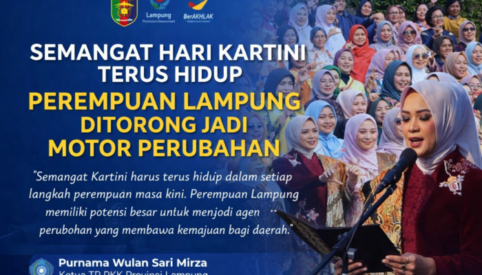 Semangat Hari Kartini Terus Hidup, Perempuan Lampung Didorong Jadi Motor Perubahan