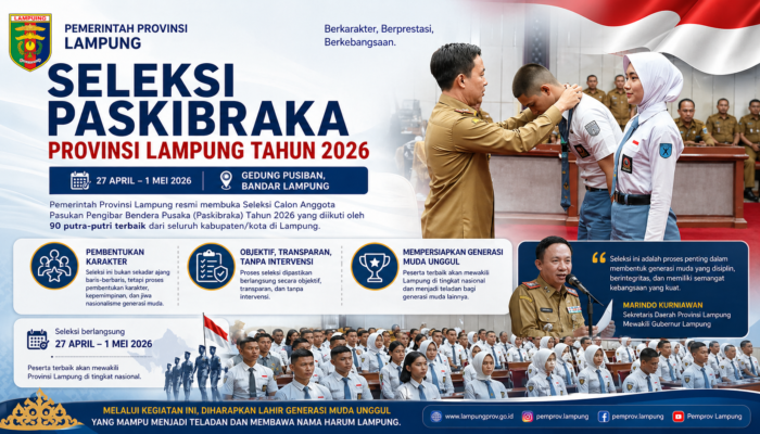 Seleksi Calon Anggota Paskibraka 2026 Resmi Dibuka, Tekankan Pembentukan Karakter dan Jiwa Nasionalisme