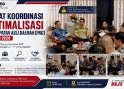 BPPRD Kabupaten Lampung Selatan Gelar Rapat Koordinasi Optimalisasi PAD Tahun 2026