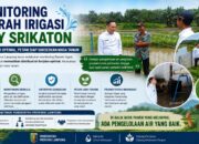 Monitoring Irigasi Way Srikaton Dilakukan Intensif, Pastikan Distribusi Air Optimal Hadapi Masa Tanam