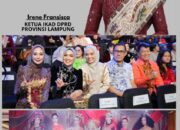 Ketua IKAD DPRD Provinsi Lampung dan Ketua TP PKK Provinsi Lampung Hadiri Malam Puncak Puteri Indonesia 2026