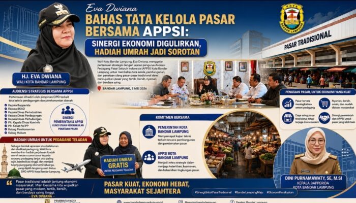 Eva Dwiana Bahas Tata Kelola Pasar Bersama APPSI: Sinergi Ekonomi Digulirkan, Hadiah Umrah Jadi Sorotan