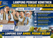 Lampung Perkuat Komitmen Swasembada Pangan Berkelanjutan Melalui Rembuk Tani