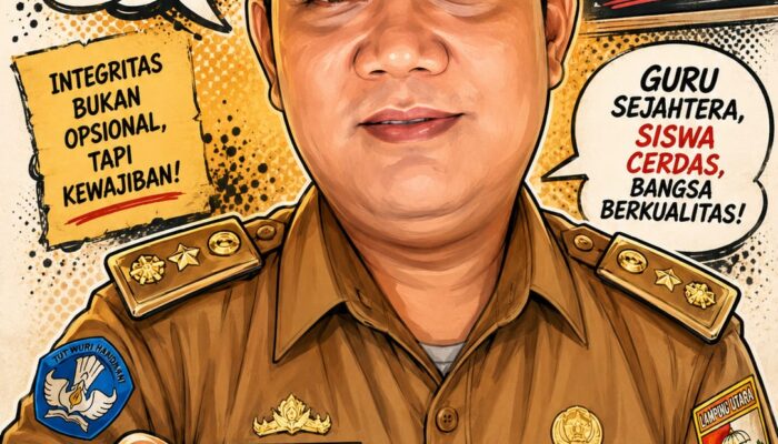 TIGA MATA ANGGARAN BOS DI SMKN 2 KOTABUMI BIKIN NETIZEN GARUK-GARUK KEPALA, APH DIMINTA BANGUN DARI TIDUR SIANG