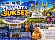 KOMPASKNTHREE SMKN 3 Metro Torehkan Prestasi Gemilang, Raih Juara Utama dan Juara Madya pada LPBB Boliga Tingkat SMA/SMK/MA se-Lampung
