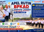 Apel Rutin BPKAD Lampung Selatan, Kaban Rini Ariasih Sampaikan Apresiasi atas Kinerja Pegawai yang Luar Biasa