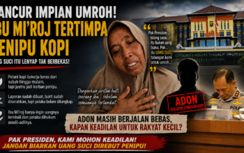 HANCUR IMPIAN UMROH! IBU MI’ROJ TERTIMPUA PENIPU KOPI, TANGIS DARAH MOHON BELAS KASIH PRESIDEN “UANG SUCI ITU LENYAP TAK BERBEKAS!”