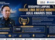 Sekdaprov Lampung Masuk Lima Besar Nominasi ADLG Awards 2026