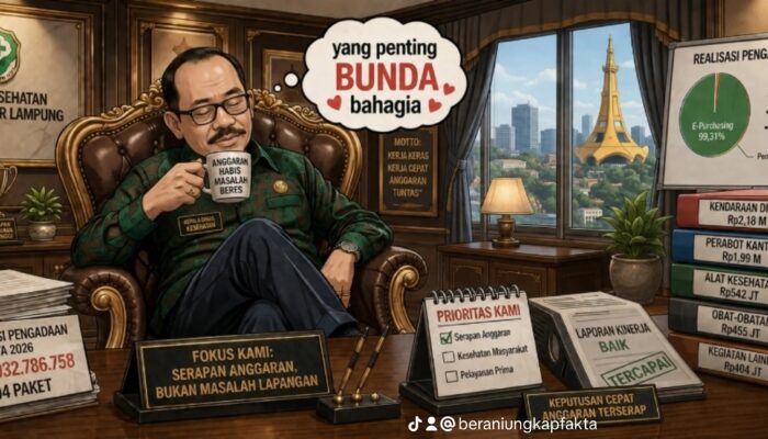 Pengadaan Dinkes Bandar Lampung Rp12,93 Miliar: Efisiensi atau Sekadar Menghabiskan Anggaran?