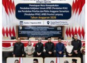 DPRD Provinsi Lampung Sepakati Perubahan KUA-PPAS APBD Tahun Anggaran 2026