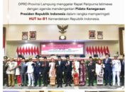 DPRD Lampung Ikuti Pidato Kenegaraan Presiden, Perkuat Komitmen Pembangunan untuk Rakyat