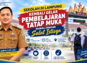 Sekolah di Lampung Kembali Gelar Pembelajaran Tatap Muka, Diawali Salat Istisqa