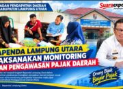 Bapenda Lampung Utara Laksanakan Monitoring dan Pengawasan Pajak Daerah
