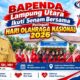 BAPENDA Lampung Utara Ikuti Senam Bersama Peringati Hari Olahraga Nasional 2026