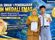 Siswa SMAN 1 Penengahan Raih Medali Emas National Science Achievement Competition Bidang Biologi