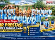 SMAN 1 Terusan Nunyai Ukir Prestasi, Paskibra Borong Juara Kejurda Forbasi Lampung