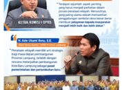 DPRD Lampung: Penataan Wilayah Harus Berujung pada Peningkatan Pelayanan dan Kesejahteraan Masyarakat