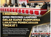 DPRD Lampung Bahas Perubahan APBD 2026 dan Dua Raperda