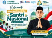 Semangat Hari Santri Nasional 2026, Kepala SMKN 1 Buay Bahuga Ajak Santri Perkuat Persatuan dan Bangun Indonesia Emas